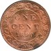 Canada 1890 1 Cent – Victoria Coin  (Large)
