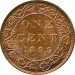 Canada 1898 1 Cent – Victoria Coin  (Large)