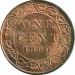 Canada 1900 1 Cent – Victoria Coin  (Large)