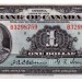 Canada 1935 1 Dollar –  Note