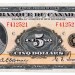 Canada 1935 5 Dollars –  Note