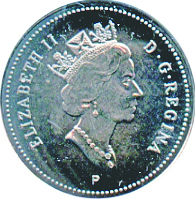 Canada 2000 10 Cents – Elizabeth II Coin  (Commemorative) Obverse