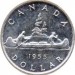 Canada 1955 1 Dollar – Elizabeth II Coin