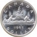 Canada 1965 1 Dollar – Elizabeth II Coin