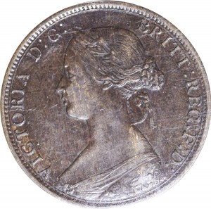 Nova Scotia 1862 1 Cent – Victoria Coin Obverse