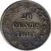 Newfoundland 1881 20 Cents – Victoria Coin