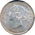 Canada 1870 5 Cents – Victoria Coin Obverse