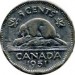 Canada 1951 5 Cents – George VI Coin