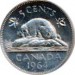 Canada 1964 5 Cents – Elizabeth II Coin