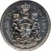 Canada 1982 50 Cents – Elizabeth II Coin
